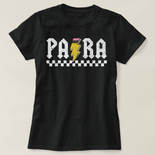 Para Squad Paraprofessional Para Teacher T-shirt (Design voorkant)