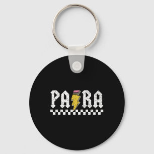 Para Squad Paraprofessionele Para Leraar Sleutelhanger