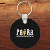 Para Squad Paraprofessionele Para Leraar Sleutelhanger (Voorkant)