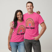 Para Squad Rainbow Leopard eerste dag van schoolth T-shirt (Unisex)