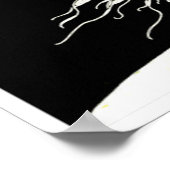 Para-Todos waterverf afdrukken Poster (Hoek)