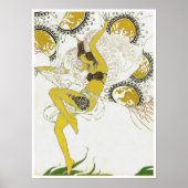 Para-Todos waterverf afdrukken Poster (Voorkant)