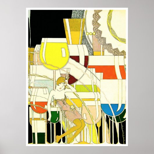 Para-Todos waterverf afdrukken Poster (Voorkant)