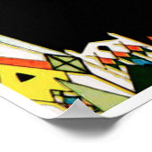 Para-Todos waterverf afdrukken Poster (Hoek)