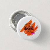 Parabéns pelo grande trabalho ronde button 3,2 cm (Voorkant /achterkant)