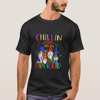 Paraberoeps Para Team Chillin Kabouters Kerstmis T-shirt