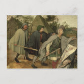 Parable of the Blind, detail of three blind Briefkaart (Voorkant)