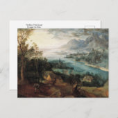 Parable of the Sower by Bruegel the Elder Briefkaa Briefkaart (Voorkant / Achterkant)