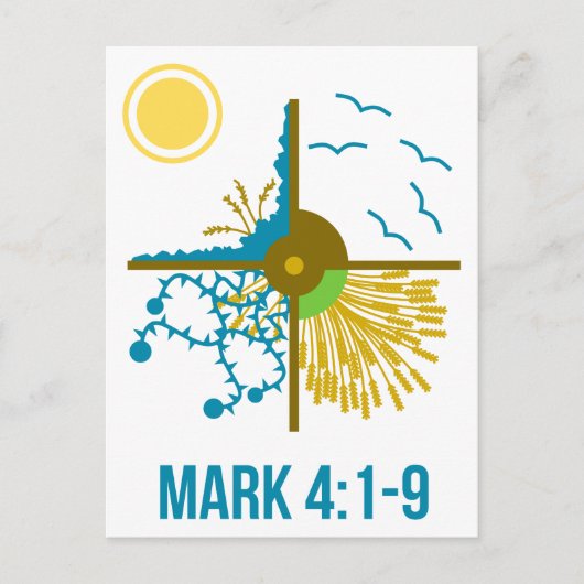 Parable of the Sower/Four Soils - Gospel of Mark Briefkaart (Voorkant)
