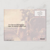 Parable of the Treasure by Rembrandt van Rijn Briefkaart (Achterkant)