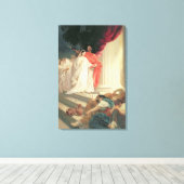 Parable of the Wise and Foolish Virgins, 1886 Canvas Afdruk (Insitu (Houten vloer))