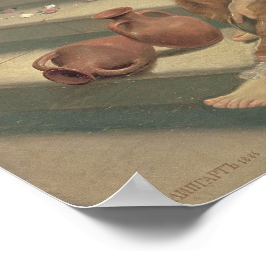 Parable of the Wise and Foolish Virgins, 1886 Poster (Hoek)