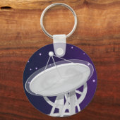 Parabole antenne sleutelhanger (Voorkant)