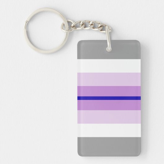 Paraboy Pride Flag  Sleutelhanger (Voorkant)