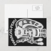 PARACAS-PERU BRIEFKAART (Voorkant / Achterkant)