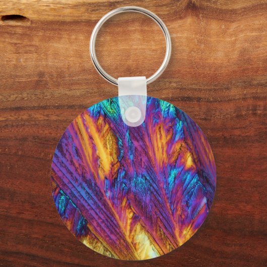 Paracetamol onder de microscoop sleutelhanger (Voorkant)