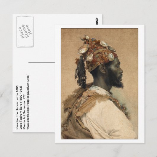 Parache door Tapiro y Baro Fine Art Briefkaart (Voorkant / Achterkant)