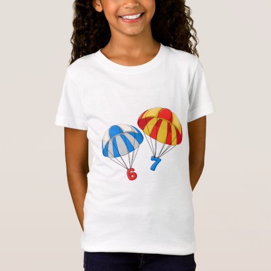 Parachute 6 7 t-shirt (Voorkant)