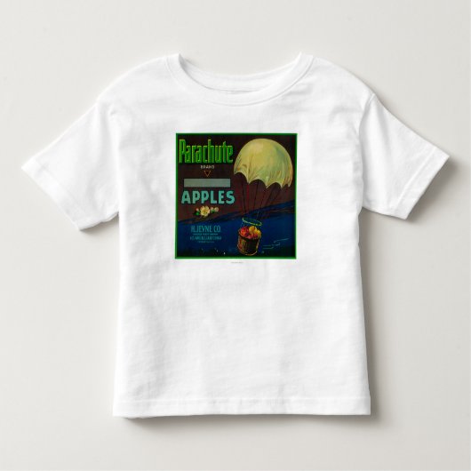Parachute Apple-label Kinder Shirts (Voorkant)