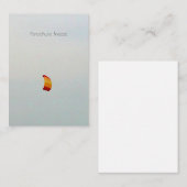 Parachute Breeze Custom Notecard Notitiekaartje (Voorkant / Achterkant)