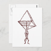 parachute briefkaart (Voorkant / Achterkant)