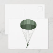 Parachute Briefkaart (Voorkant / Achterkant)