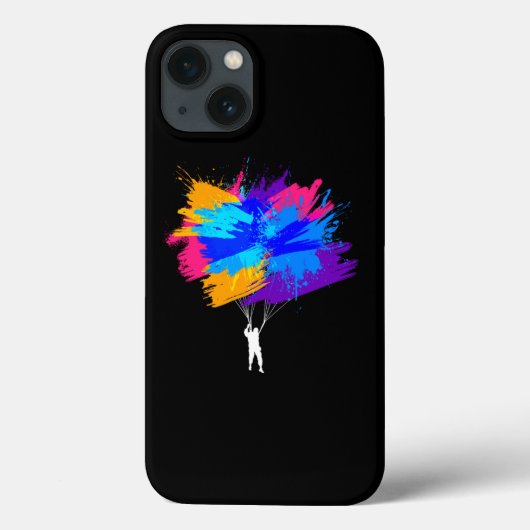 Parachute Colors Skydiver Skydiving Case-Mate iPhone Case (Achterkant)