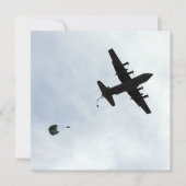 Parachute Drop EC-130H Compass Call Kaart (Voorkant)