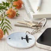 Parachute Drop EC-130H Compass Call Sleutelhanger (Voorkant Rechts)