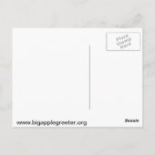 Parachute Jump - Coney Island, NYC briefkaart (Achterkant)