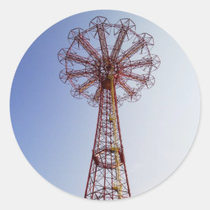 Parachute Jump - Coney Island, NYC sticker
