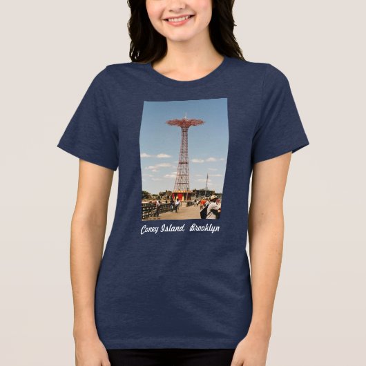 Parachute Jump Dames T-shirt (Voorkant)