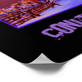 Parachute Jump Psychedelic Poster (Hoek)