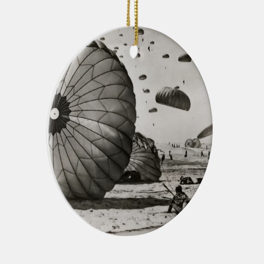  parachute landing keramisch ornament (Rechts)