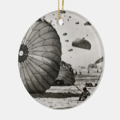  parachute landing keramisch ornament (Links)