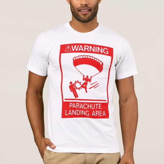 Parachute Landing T-shirt (Voorkant)