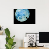 Parachute: Man in Moon Poster (Thuiskantoor)