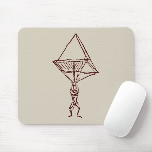 parachute muismat (Met muis)