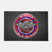 Parachute Rigger-Amazing Airborne Soldaten   Deurmat (Voorkant)