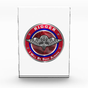 Parachute Rigger-Amazing Airborne Soldaten   Fotoblokken