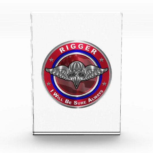 Parachute Rigger-Amazing Airborne Soldaten   Fotoblokken (Voorkant)