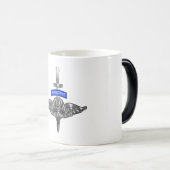 Parachute Rigger-Amazing Airborne Soldaten Magische Mok (Voorkant rechts)