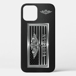 Parachute Rigger Veteran Steel Flag Case-Mate iPhone Case