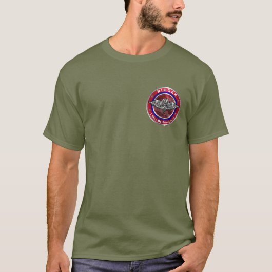 Parachute Rigger Veteran T-shirt (Voorkant)