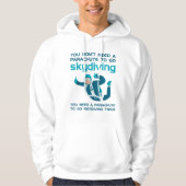 Parachute Skydiving Hoodie (Voorkant)