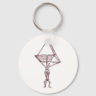 parachute sleutelhanger