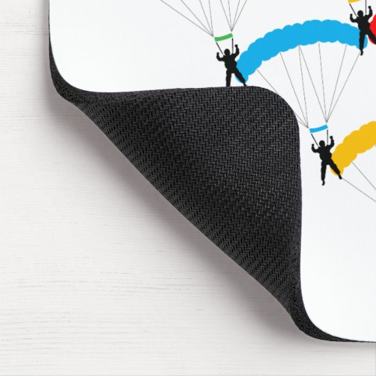 Parachuteformatie Muismat (Hoek)