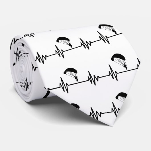 Parachutefrequentie Stropdas (Opgerold)