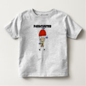 parachuter kinder shirts (Voorkant)