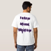 Parachuter T-shirt (Achterkant volledig)